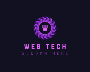 Digital Arrow Tech logo design