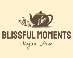 Brown Tea Pot logo