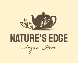 Brown Tea Pot logo design