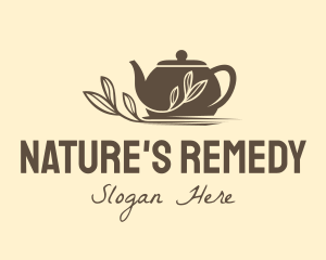 Brown Tea Pot logo design