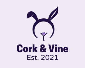 Bunny Drink Bar  logo design