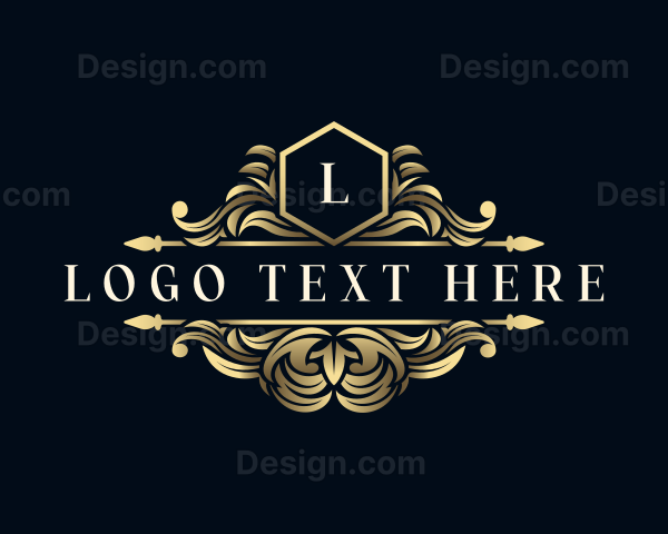 Premium Ornamental Crest Logo