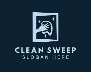 Glove Window Cleaning logo design