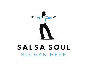 Salsa Male Dancer logo