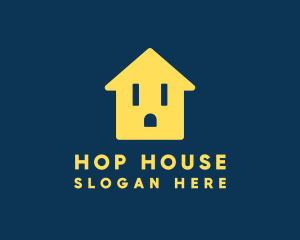 Yellow Socket House logo design