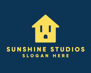 Yellow Socket House logo design