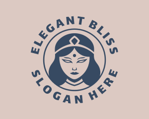 Blue Hindu Queen  logo
