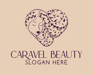 Natural Heart Beauty Spa logo design