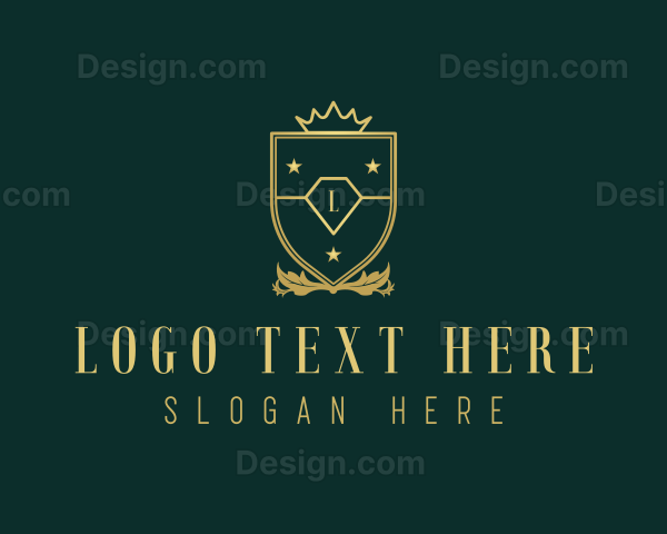 Luxury Fashion Shield Logo