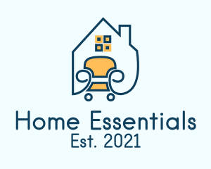 Home Chair Renovation  logo design