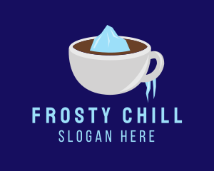 Iceberg Coffee Cup logo