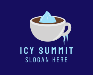 Iceberg Coffee Cup logo