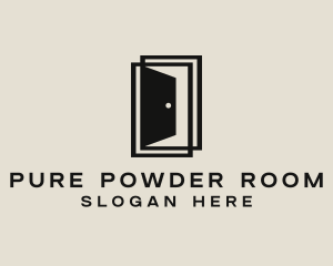 Interior Doorway Door logo design