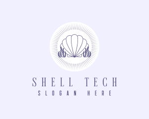 Coral Clam Shell logo