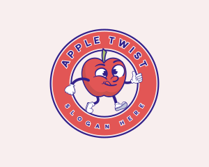 Healthy Fruit Apple logo design