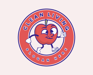 Healthy Fruit Apple logo