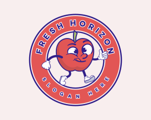 Healthy Fruit Apple logo