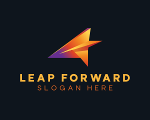 Plane Forwarding Shipment logo design