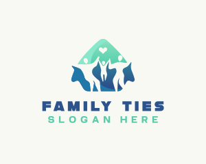 Family Parenting Shelter logo design