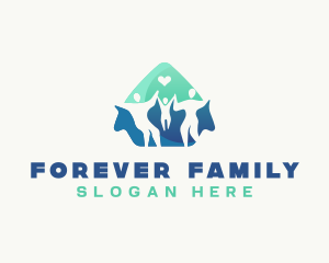 Family Parenting Shelter logo design