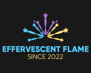 Star Fireworks Explosion logo