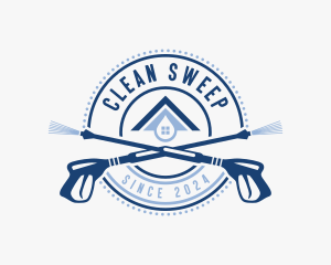 Sanitation Gutter Cleaning logo design