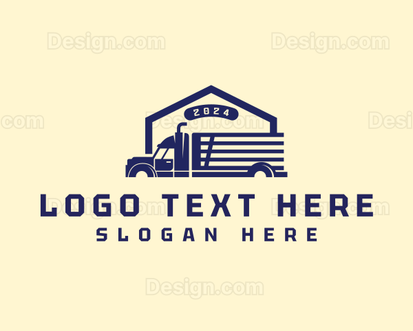 Cargo Trailer Truck Logo