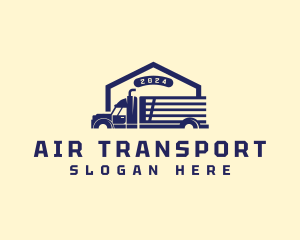 Cargo Trailer Truck logo design