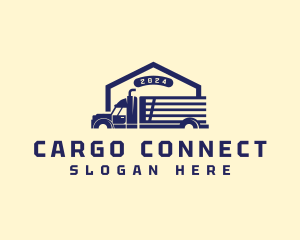 Cargo Trailer Truck logo design