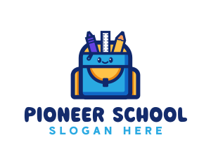 Backpack School Supplies logo