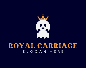 Royal Ghost Crown logo design