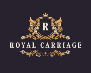 Royal Crown Crest logo design