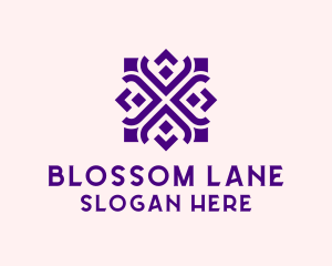 Square Floral Pattern  logo