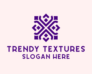 Square Floral Pattern  logo