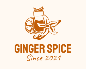 Star Anise Herb Spice logo design