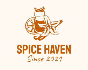 Star Anise Herb Spice logo