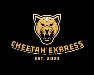 Wild Cheetah Cat logo