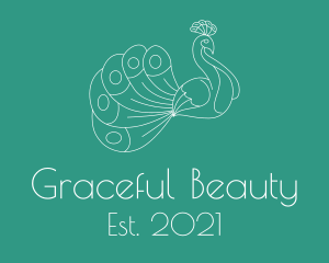 Extravagant Bird Tail logo