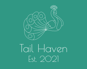 Extravagant Bird Tail logo