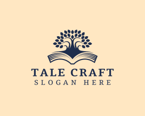 Book Tree Bookstore logo design