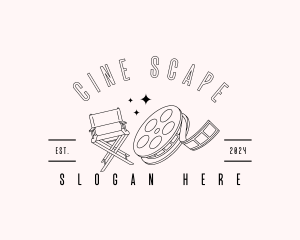 Cinema Reel Director logo design