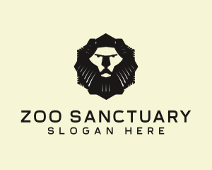 Lion Mane Zoo logo design