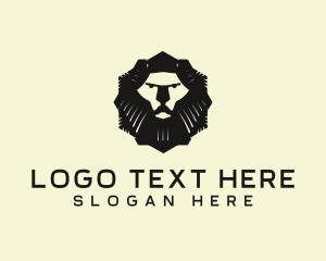 Lion - Lion Mane Zoo logo design