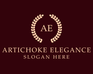 Elegant Wreath Business logo design