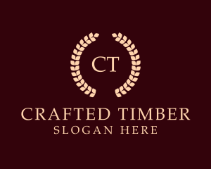 Elegant Wreath Business logo design