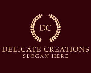 Elegant Wreath Business logo design