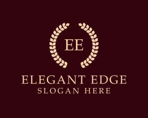 Elegant Wreath Business logo design