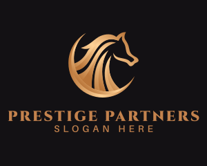 Golden Equine Horse logo