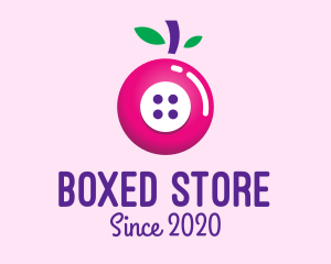 Fruit Berry Button logo design