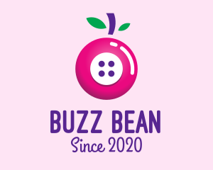 Fruit Berry Button logo design